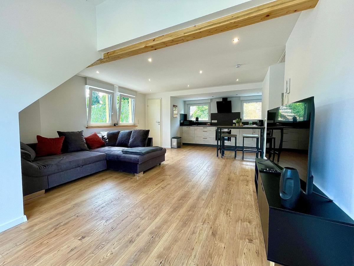 Sky Apartment, Blick Zur Mosel, Grosser Balkon, Kaffeemaschine, Smart Tv Zell an der Mosel Exterior foto